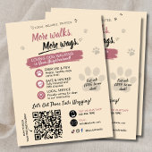 Hondenuitlaatservice Flyers QR-code