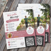 Hondenuitlaatservice Flyers QR-code