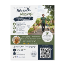 Hondenuitlaatservice Flyers QR-code