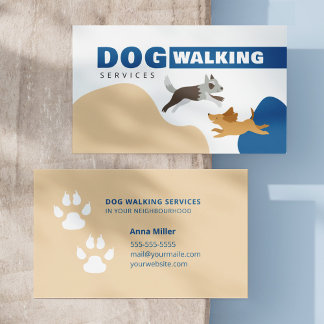 Hondenuitlaatservice / Uitlaatservices Visitekaartje