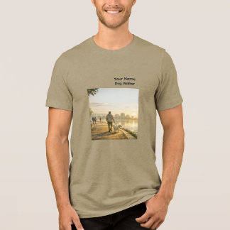 Hondenuitlater Gepersonaliseerd Tri-Blend T-shirt