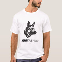 Hondenvader - Grappige Hond Papa T-shirt voor Huis