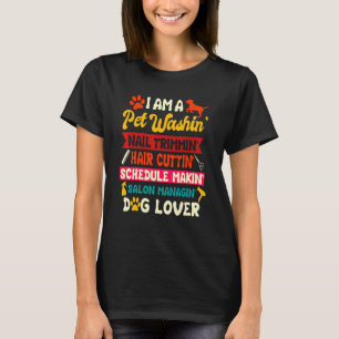 Hondenverzorger Huisdierverzorging Furologist Pupp T-shirt