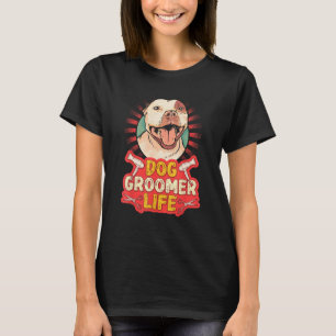 Hondenverzorging voor hondenverzorger Hond Kapper T-shirt