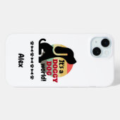 hondenwereld Case-Mate iPhone case (Achterkant (horizontaal))