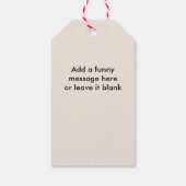  HONDENWOOF MERRY CHRISTMAS LABRADOR CADEAULABEL (Achterkant)