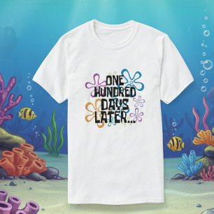 Honderd dagen later 100e dag school T-shirt