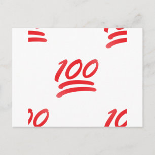 honderd emoji briefkaart