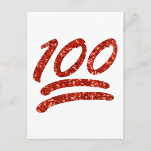 honderd emoji briefkaart