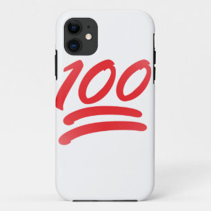 honderd emoji iPhone 11 hoesje