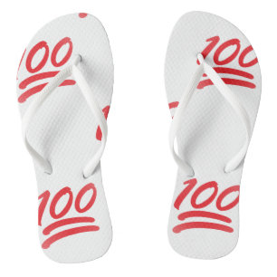Honderd emoji sandalen teenslippers schoenen