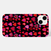 Honderd harten Hoesje-Mate iPhone case (Achterkant (horizontaal))