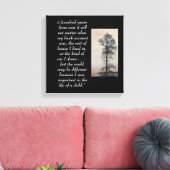 Honderd jaar - Canvas kunst print (Insitu (Woonkamer))
