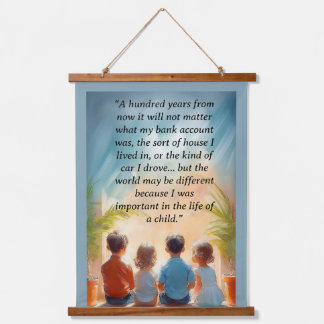 Honderd jaar vanaf nu  hangend wandkleed