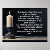 Honderd jaar vanaf nu.... poster (Voorkant)