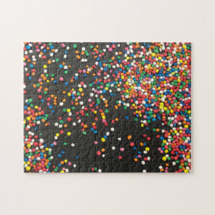 honderdduizenden zwart legpuzzel