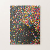 honderdduizenden zwarte vloeren legpuzzel (Verticaal)