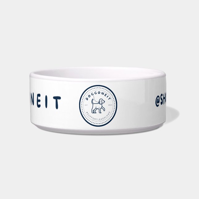 HondEruit! Bundel Voerbakje (Voorkant)