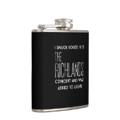 hondfles met drank heupfles (Rechts)