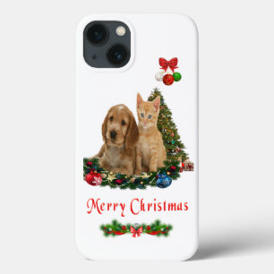 Hondje en kitten iPhone 13 hoesje