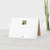 Hondje Halloween Kostuum Feestkaart Feestdagen Kaart (Achterkant)