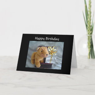 Hondje met Cadeau Kaart