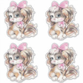 Hondje Sticker (Voorkant)