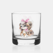 Hondje Whiskey Glas (Achterkant)