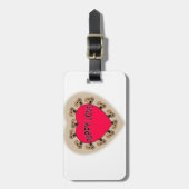 Hondjesliefde Bagagelabel (Voorkant verticaal)