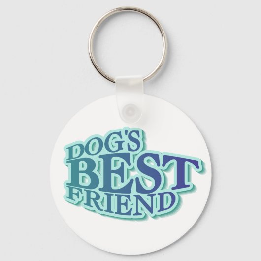 Hond's beste vriend Tshirts en geschenken Sleutelhanger (Voorkant)
