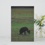 Hondshond die de achtervolging opgeven briefpapier (Staand voorkant)