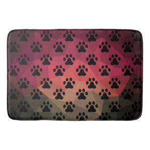 Hondspak, dierenvoetafdruk, kattenhuisdier badmat