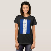 Honduran Flag Honduras T-shirt (Voorkant volledig)