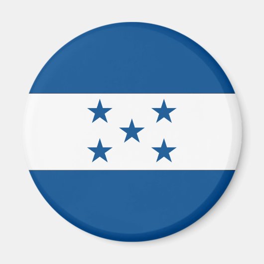 Honduran Flag Magneet (Voorkant)