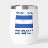 Honduras Drapeau bleu Personnalisation (Arrière)