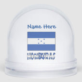 Honduras Drapeau bleu Personnalisation (Avant)