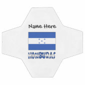 Honduras et drapeau hondurien avec votre nom Footb (Plat)
