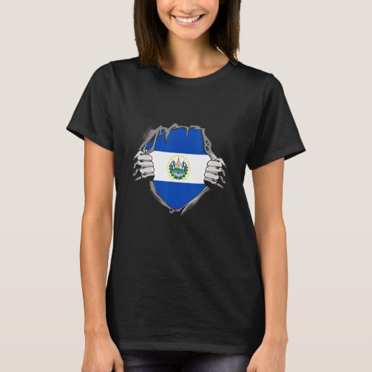 Honduras Flag 1 T-shirt (Voorkant)