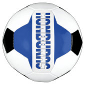 Honduras Flag Bicolor Patriotic  Voetbal (Gedraaid)