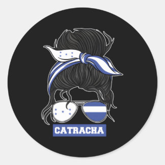 Honduras Flag Catracha Ronde Sticker