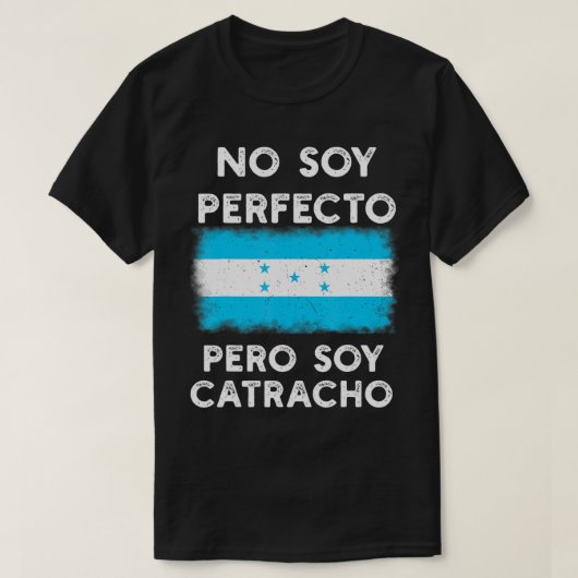 Honduras Flag Catracho Pride HondureO±o Banderas R T-shirt (Design voorkant)