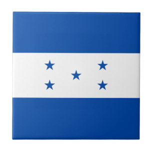 Honduras Flag Ceramic Tile Tegeltje