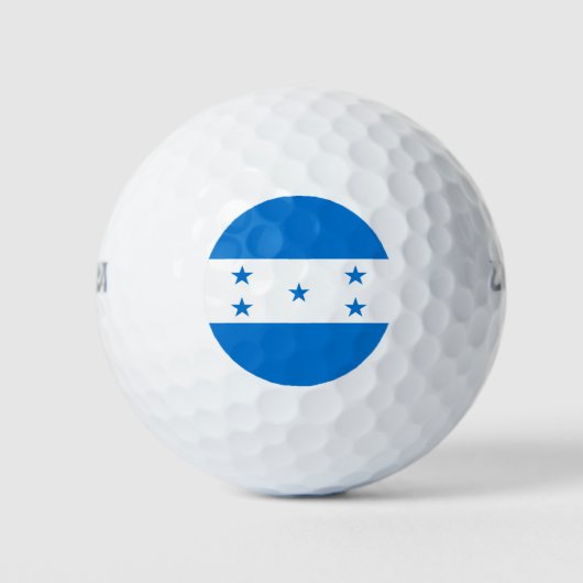 Honduras Flag Golfballen (Voorkant)
