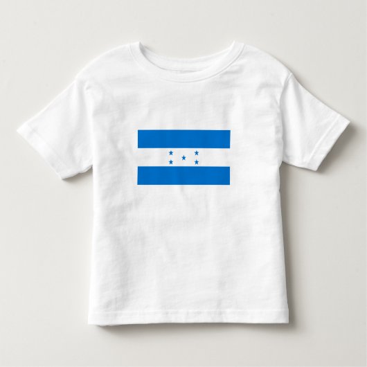Honduras Flag Kinder Shirts (Voorkant)