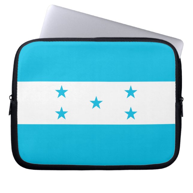 Honduras Flag Laptop Sleeve (Voorkant)