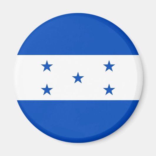 Honduras Flag Magnet Magneet (Voorkant)