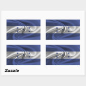 Honduras Flag Rechthoekige Sticker (Vel)