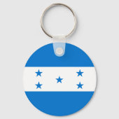 Honduras Flag Sleutelhanger (Voorkant)