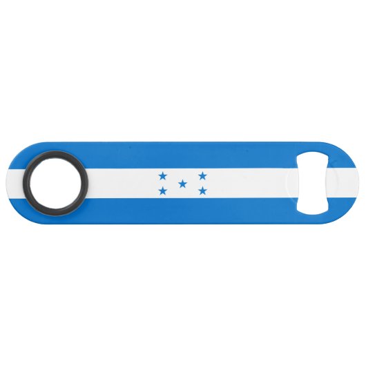 Honduras Flag Speed Flessenopener (Voorkant (Horizontaal))