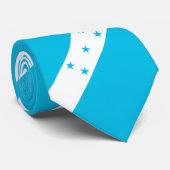 Honduras Flag Stropdas (Opgerold)